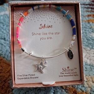 Silver Plated Multicolor Bracelet